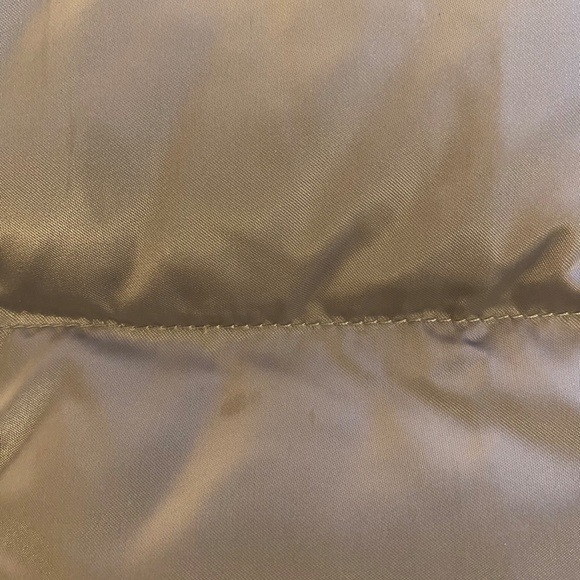 North Face women's silver puffer jacket sz small - Picture 9 of 9